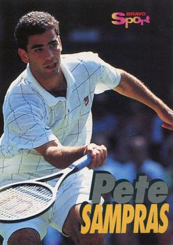 1995 Bravo Sport Magazine 'Champion Cards' #NNO Pete Sampras Front