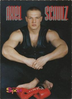 1995 Bravo Sport Magazine 'Champion Cards' #NNO Axel Schulz Front