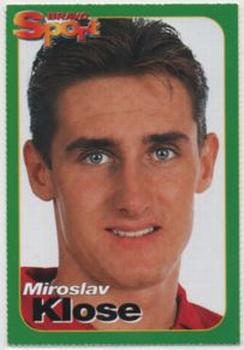 2001 Bravo Sport Magazine 'Star Cards' #184 Miroslav Klose Front