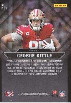 2020-21 Panini Rewards Profiles #P-GK George Kittle Back
