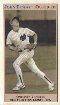 1981-91 Dave Stewart Disabled American Veterans #NNO John Elway Front