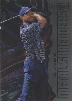 2022 SkyBox Metal Universe Champions #125 Tiger Woods Front