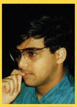 1988 Arena Young Guns of Indian Sport #NNO Viswanathan Anand Front