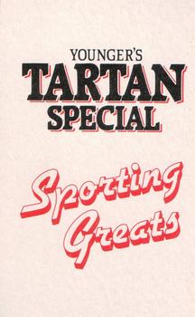1989 Younger's Tartan Special Sporting Greats #NNO Nigel Mansell Back