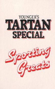 1989 Younger's Tartan Special Sporting Greats #NNO Jackie Stewart Back