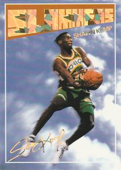 1994 Slammers (unlicensed) #NNO Shawn Kemp Front