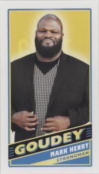 2020 Upper Deck Goodwin Champions - Goudey Minis Blank Back #NNO Mark Henry Front