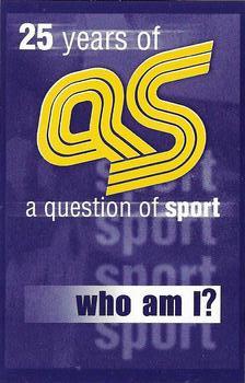 2002 BBC A Question of Sport: 25 Years #NNO Lennox Lewis Back