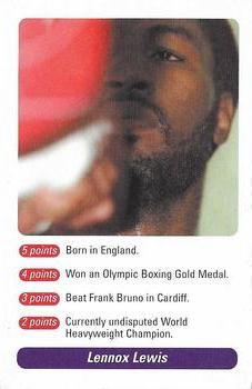 2002 BBC A Question of Sport: 25 Years #NNO Lennox Lewis Front