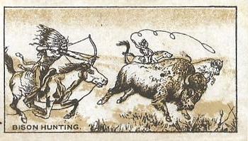 1916 MacRobertson's #22 Bison Hunting Front