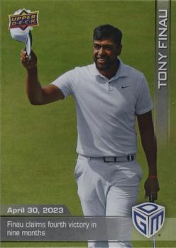 2023 Upper Deck Game Dated Moments #17 Tony Finau Front