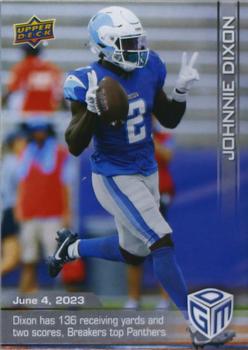 2023 Upper Deck Game Dated Moments #22 Johnnie Dixon Front