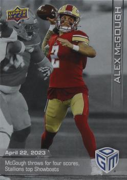 2023 Upper Deck Game Dated Moments - Silver #14 Alex McGough Front