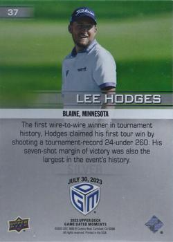 2023 Upper Deck Game Dated Moments - Silver #37 Lee Hodges Back