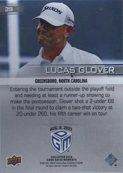 2023 Upper Deck Game Dated Moments - Silver #39 Lucas Glover Back