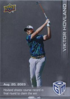 2023 Upper Deck Game Dated Moments - Silver #42 Viktor Hovland Front