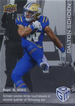 2023 Upper Deck Game Dated Moments - Silver #46 Dalton Schoen Front