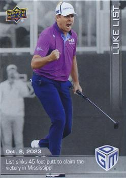 2023 Upper Deck Game Dated Moments - Silver #54 Luke List Front