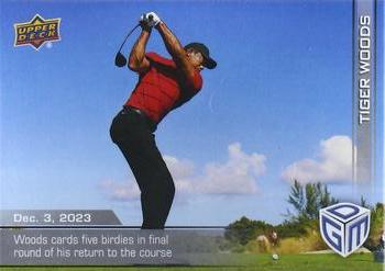 2023 Upper Deck Game Dated Moments - Photo Variant #64V Tiger Woods Front