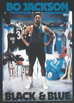 1990 Bo Jackson Black & Blue (unlicensed) #NNO Bo Jackson Front