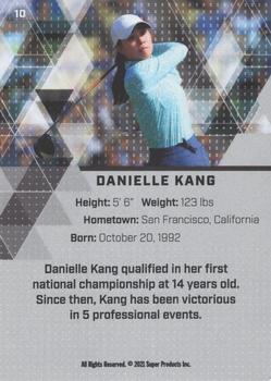 2021 Super Glow Sports - Blue Foil #10 Danielle Kang Back