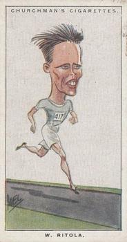 1928 Churchman's Men of the Moment In Sport #5 Ville Ritola Front