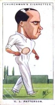 1928 Churchman's Men of the Moment In Sport #41 Gerald Patterson Front