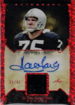 2022 Leaf In The Game Used Sports - In The Game Used Auto Red #GUA-HL1 Howie Long Front