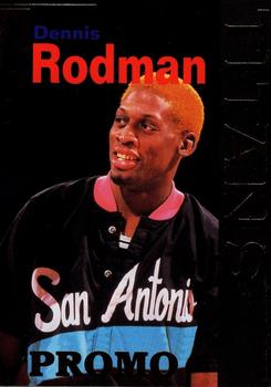 1995 Signature Rookies Tetrad - Titans Promos #T2 Dennis Rodman Front