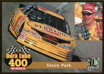 2001 Legends Sports Memorabilia #NNO Steve Park Front