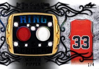 2022 Leaf In The Game Used Sports - Ring Leaders Black #RL-29 Scottie Pippen Front