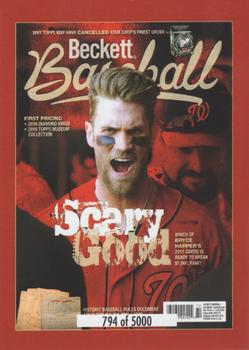 2016 Beckett National Convention Cover Promos #NNO Mike Trout / Bryce Harper Back