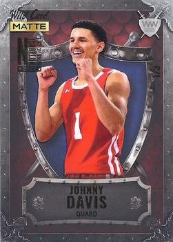 2022 Wild Card National Convention VIP Packs - Weekend Warrior Basketball Silver/Red/Blue #WWN-9 Johnny Davis Front