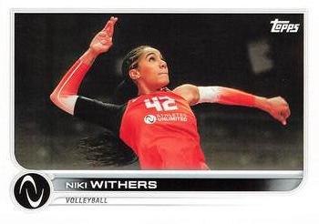 2023 Topps Athletes Unlimited All Sports #75 Niki Withers Front