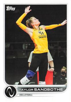 2023 Topps Athletes Unlimited All Sports #105 Taylor Sandbothe Front