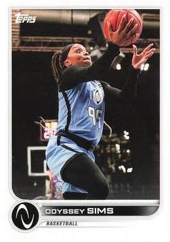 2023 Topps Athletes Unlimited All Sports #139 Odyssey Sims Front