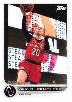 2023 Topps Athletes Unlimited All Sports #172 Kirby Burkholder Front