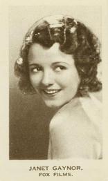 1935 United Services Interesting Personalities #90 Janet Gaynor Front