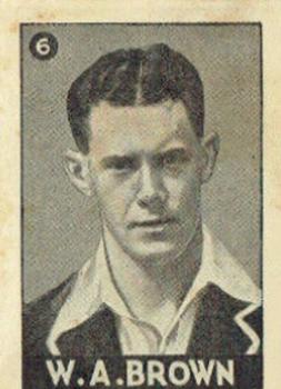 1936 The Comet Stars Of Australian Sport #6 Bill Brown Front
