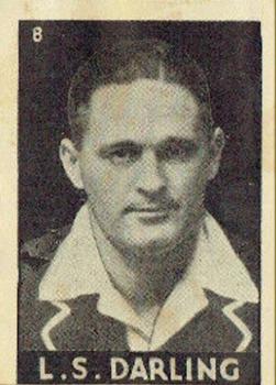1936 The Comet Stars Of Australian Sport #8 Len Darling Front