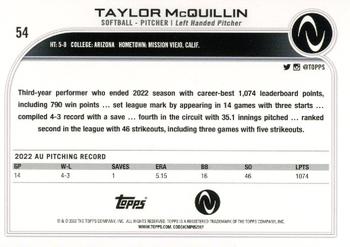 2023 Topps Athletes Unlimited All Sports - Rainbow Foil #54 Taylor McQuillin Back