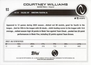 2023 Topps Athletes Unlimited All Sports - Rainbow Foil #93 Courtney Williams Back