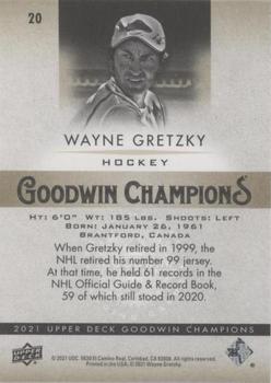 2021 Upper Deck Goodwin Champions - Photo Variations #20 Wayne Gretzky Back