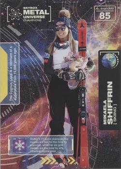 2021 SkyBox Metal Universe Champions - Spectrum #85 Mikaela Shiffrin Front