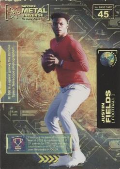 2021 SkyBox Metal Universe Champions - Gold Spectrum #45 Justin Fields Front