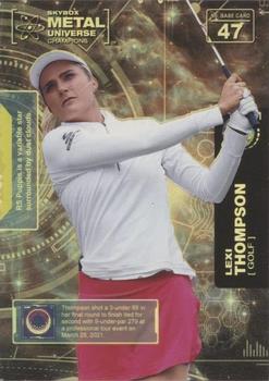 2021 SkyBox Metal Universe Champions - Gold Spectrum #47 Lexi Thompson Front