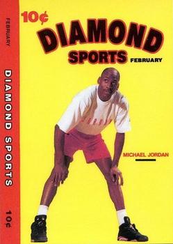 1990 Diamond Sports (unlicensed) #NNO Michael Jordan Front