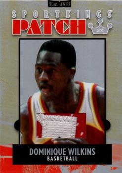 2007 Sportkings Series A - Patch Silver #P2 Dominique Wilkins Front