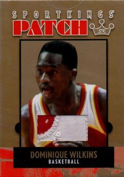 2007 Sportkings Series A - Patch Gold #P2 Dominique Wilkins Front