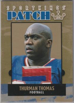 2007 Sportkings Series A - Patch Gold #P27 Thurman Thomas Front